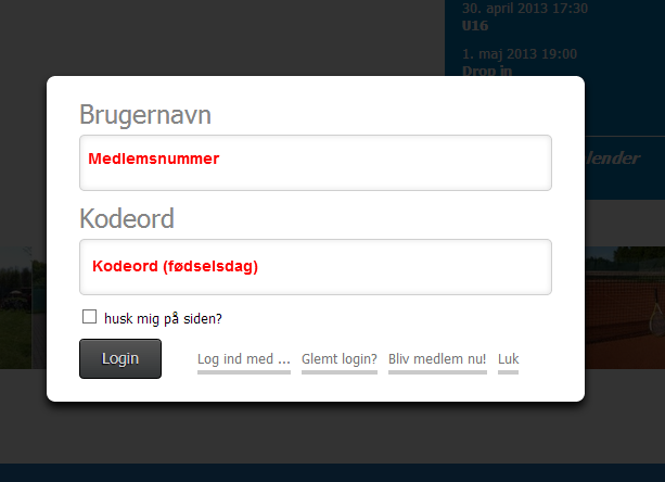 Login