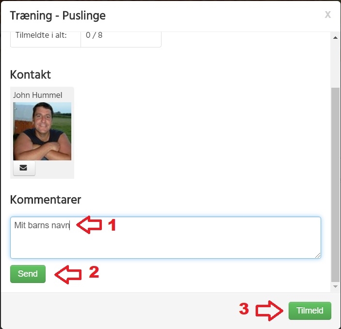træning